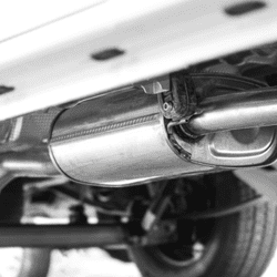 Catalytic-converter-part-on-car